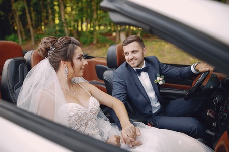 bride with groomの写真素材