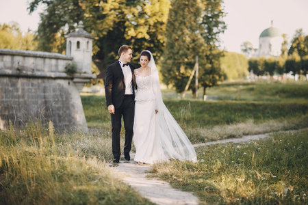 bride and groomの写真素材