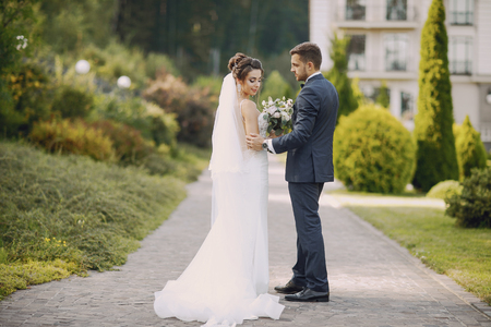 wedding coupleの写真素材