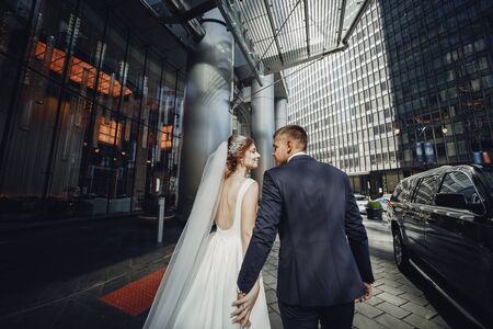 Beautiful wedding coupleの写真素材