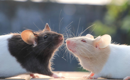 beautiful Mouse love HD wallpaper