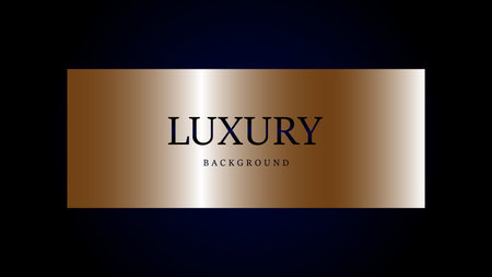 Luxury Premium Banner Vector. Golden Luxury Template. Graphic Design Element.のイラスト素材
