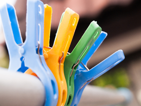 Clothes pegの写真素材