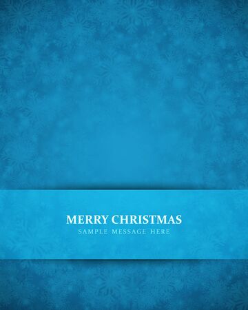 Christmas background and snowflakesのイラスト素材