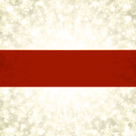 Christmas snowflakes and light vector backgroundのイラスト素材