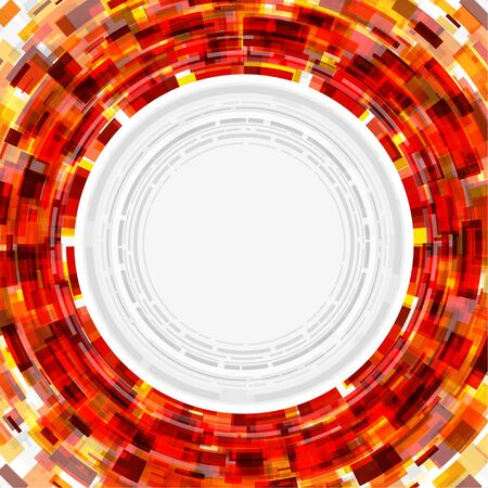 Abstract technology circle digital background  のイラスト素材
