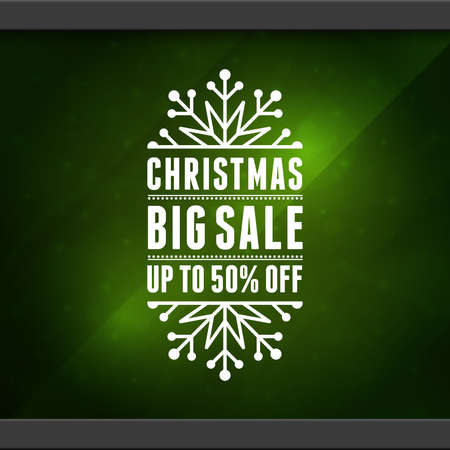 Christmas sale background  Vector illustration のイラスト素材