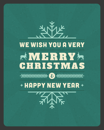 Christmas postcard ornament decoration background  Vector illustration Eps 10  Happy new year message, Happy holidays wish  のイラスト素材