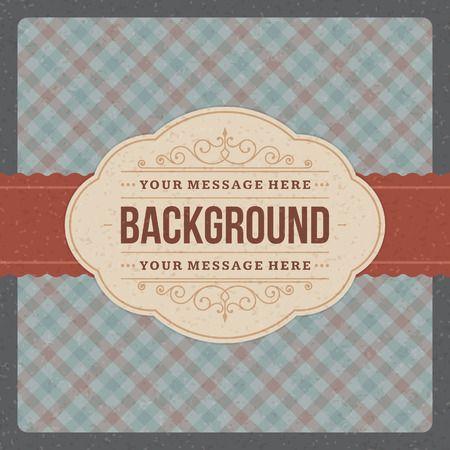 Vintage background design templateのイラスト素材