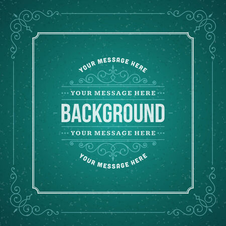 Vintage background design templateのイラスト素材