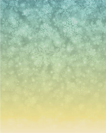 Christmas light with snowflakesのイラスト素材