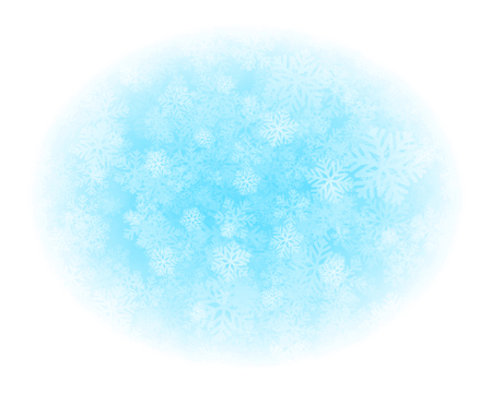 Christmas light with snowflakes. のイラスト素材