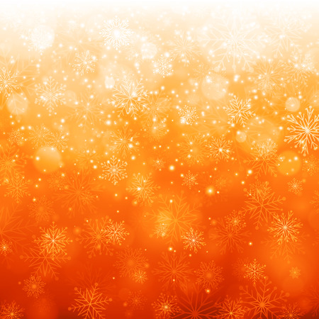 Christmas light with snowflakes. Vector backgroundのイラスト素材