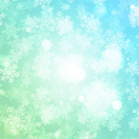 Christmas celebration light with snowflakes vector backgroundのイラスト素材