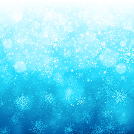 Christmas celebration light with snowflakes. Vector backgroundのイラスト素材