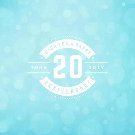 Happy birthday greeting card design vector illustration.のイラスト素材