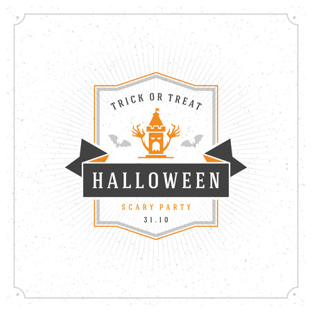 Halloween vector illustrationのイラスト素材
