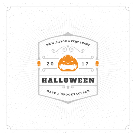 Halloween celebration vector illustrationのイラスト素材