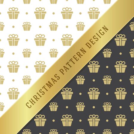 Christmas pattern vector design backgroundのイラスト素材