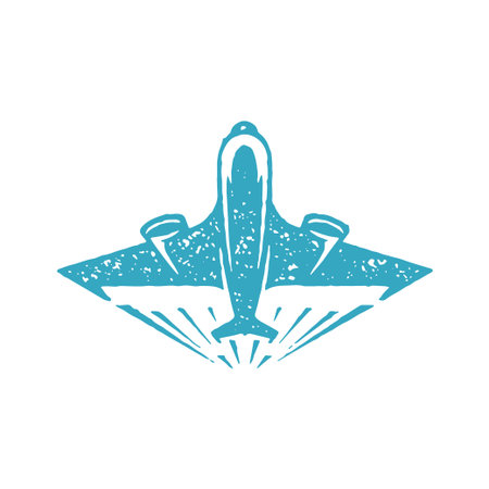Flying modern aircraft speed passenger or cargo transportation symbol summer travel vacation