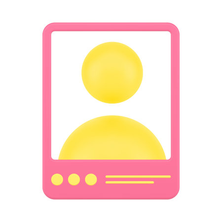 Video call talking remotely meetup distance communication tablet smartphone digital screen 3d icon vector illustration. Internet connection app friend colleague virtual conference webcam technologyのイラスト素材