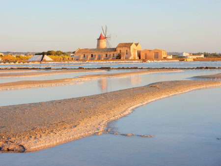 the trap salineの写真素材