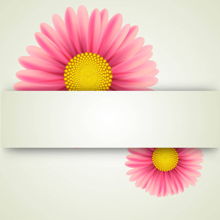 flower on a light background for textのイラスト素材