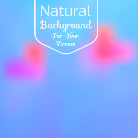 Natural background blurのイラスト素材