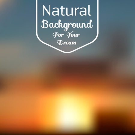 Natural backgroundのイラスト素材