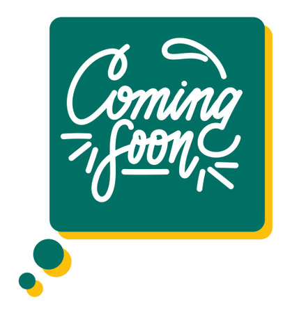 Coming soon creative promotional banner.のイラスト素材