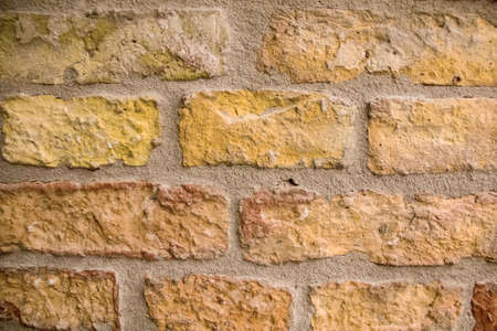 Background of brick wall textureの写真素材