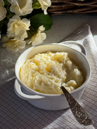 Traditional and tasty rice and millet pudding
