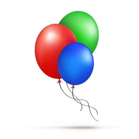 Ballons. Realistic  illustration のイラスト素材