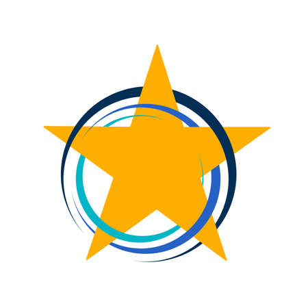 star vector icon. Trendy flat favorite design. Star web site pictogram, mobile app.のイラスト素材
