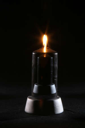 greeting card with candlelights with space for your own text, useful for different occasions,の写真素材