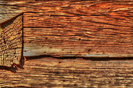 This photo present a fragment of a wooden structure of the building の写真素材