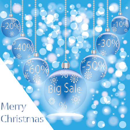 Big winter saleのイラスト素材