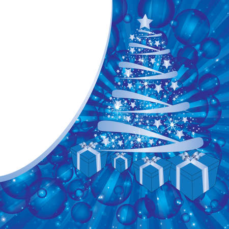 Christmas card with suprisesのイラスト素材