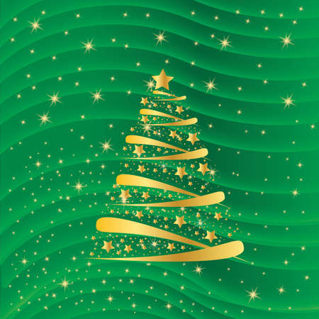 colorful christmas background with starsのイラスト素材