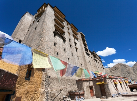 Leh Palace - Ladakh - Jammu and Kashmir - Indiaのeditorial素材