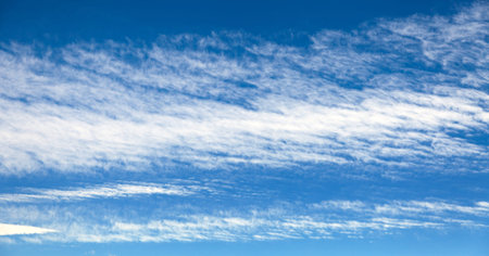 View of beautiful blue sky with white clouds
