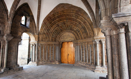 TREBIC, CZECH REPUBLIC, 5th SEPTEMBER 2016 - gothic basilica Saint Procopius in Trebic, UNESCO site