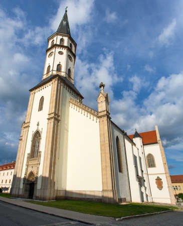 Basilica of St. James church in Levoca alias LevoÄa.の写真素材