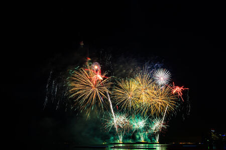 Fireworks festivalの写真素材