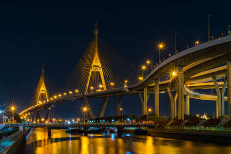 Bhumibol Bridgeの写真素材