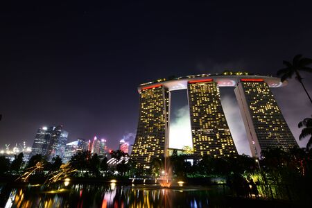 garden by the bay at singaporeのeditorial素材