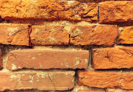 Brick wall dirty old texture backgroundの写真素材