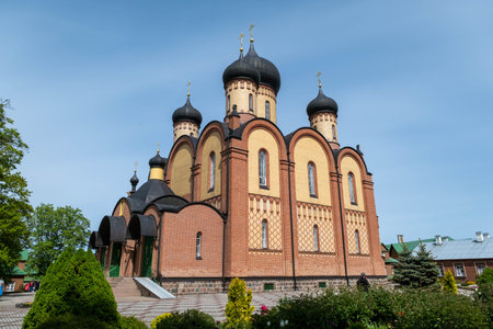 KUREMAE, IDA-VIRUMAA COUNTY, ESTONIA - JUNE 5, 2022: Church of St Arsinius and St Nicholas on the...