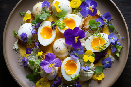 Dazzling Presentation. A Remarkably Beautiful and Mouth-Watering Culinary Delightの素材