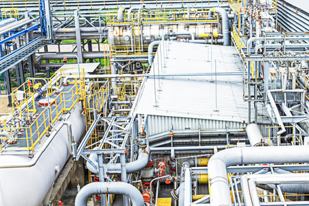 The technological equipment of the valve was cut off by installations for the production of...